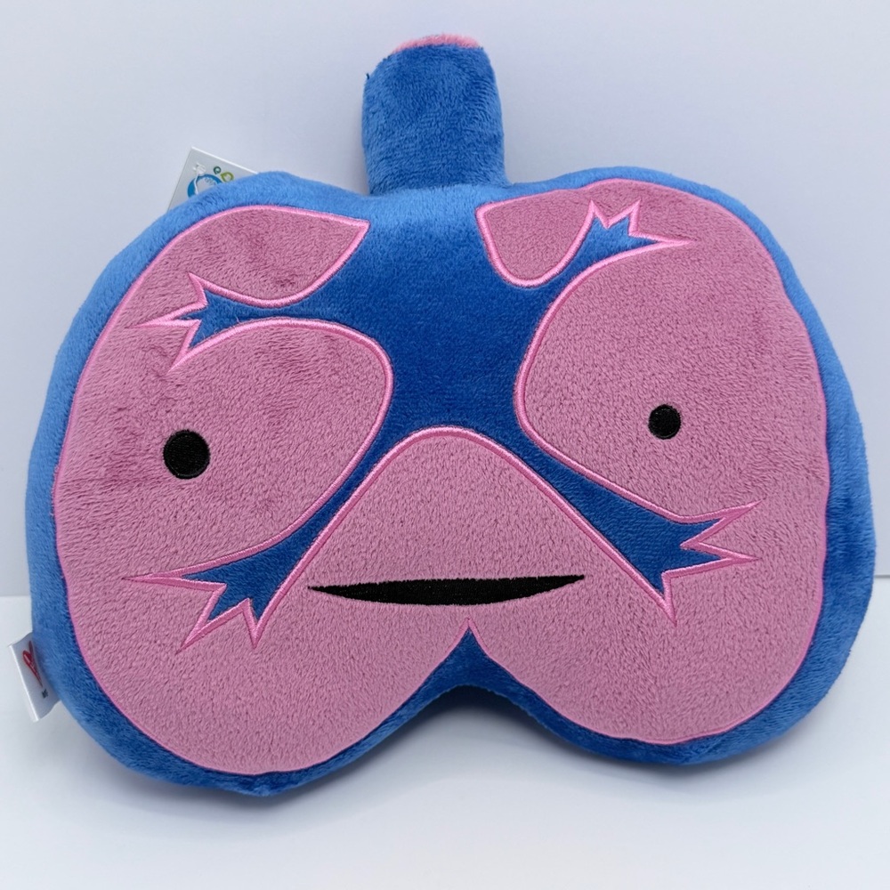 I Heart Guts Lungs Plush I Lung You Doll Science Toy Organ Body Part Lungs